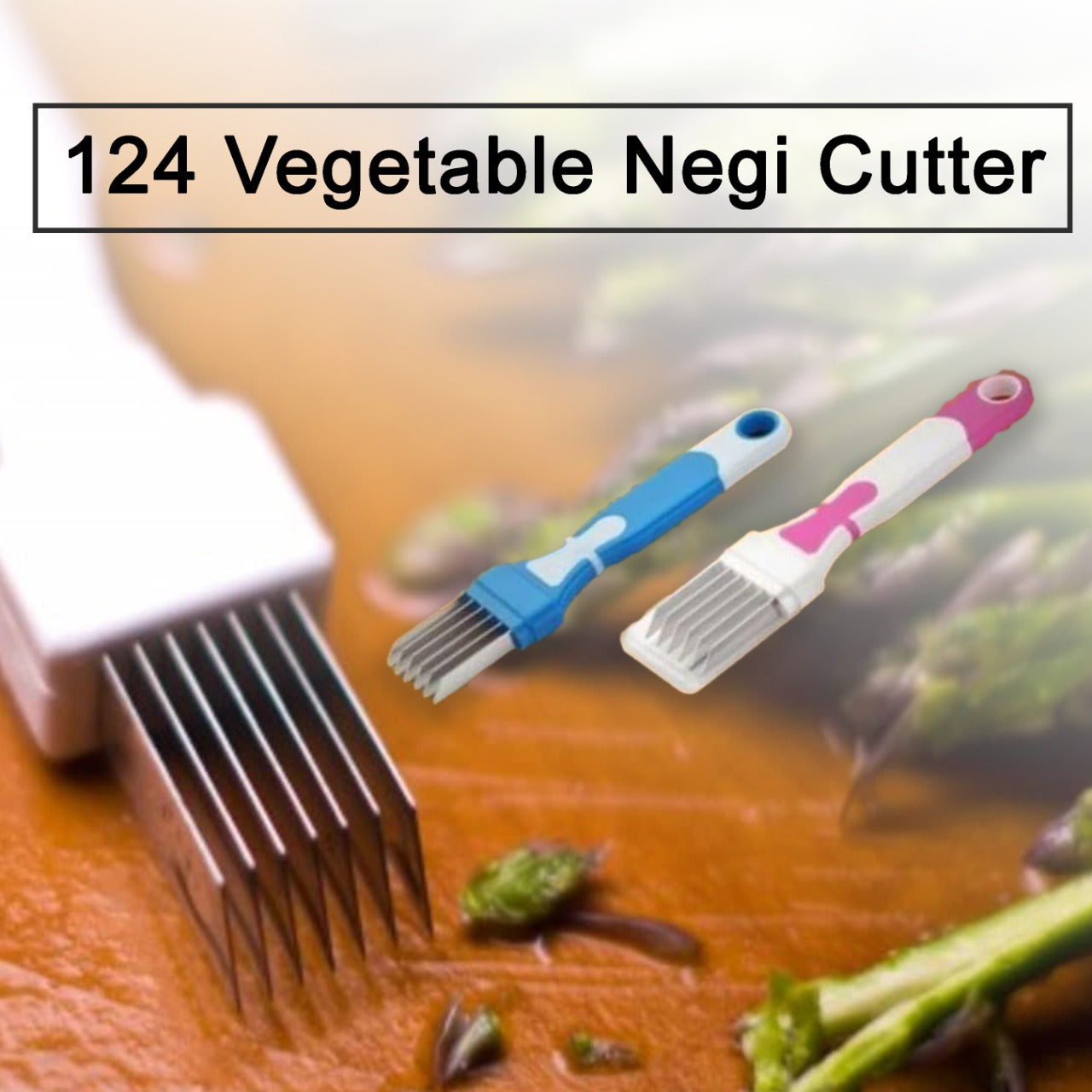 124 Vegetable Negi Cutter Home Care Gadgets
